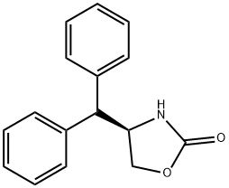 (R)-(+)-4-(DIPHENYLMETHYL)-2-OXAZOLIDIN& 구조식 이미지