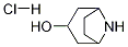 Exo-3-hydroxy-8-azabicyclo[3.2.1]octane hydrochloride Structure