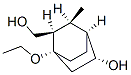 Bicyclo[2.2.2]octane-2-methanol, 1-ethoxy-5-hydroxy-3-methyl-, (1alpha,2alpha,3ba,4ba,5alpha)- (9CI) 구조식 이미지