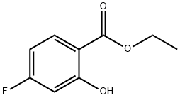 Ethyl  2-Hydroxy-4-fluorobenzoate 구조식 이미지