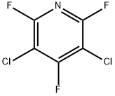 3,5-Dichloro-2,4,6-trifluoropyridine 구조식 이미지