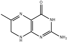 4(1H)-Pteridinone,2-amino-7,8-dihydro-6-methyl-(9CI) 구조식 이미지