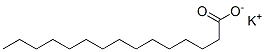 potassium pentadecanoate  Structure