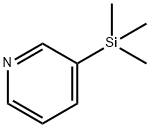 Trimethyl(3-pyridyl)silane 구조식 이미지