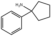 1-Phenylcyclopentylamine Structure