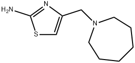 4-(AZEPAN-1-YLMETHYL)-1,3-THIAZOL-2-AMINE Structure