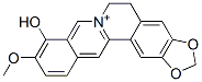 10-Methoxy-5,6-dihydrobenzo[g]-1,3-benzodioxolo[5,6-a]quinolizinium-9-ol 구조식 이미지