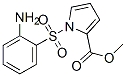 methyl 1-(2-aminophenyl)sulfonylpyrrole-2-carboxylate Structure