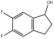 5,6-디플루오로-2,3-디하이드로-1H-인덴-1-올 구조식 이미지