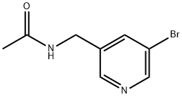 N-((5-브로모피리딘-3-일)메틸)아세트아미드 구조식 이미지