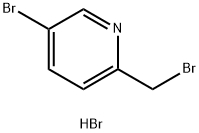 5-bromo-2-(bromomethyl)pyridine hydrobromide Structure