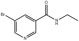 5-Bromo-N-ethylnicotinamide 구조식 이미지