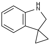 1',2'-dihydrospiro[cyclopropane-1,3'-indole] 구조식 이미지