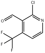 2-CHLORO-4-(TRIFLUOROMETHYL)NICOTINALDEHYDE 구조식 이미지
