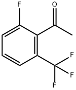 2'-FLUORO-6'-(TRIFLUOROMETHYL)ACETOPHENONE Structure