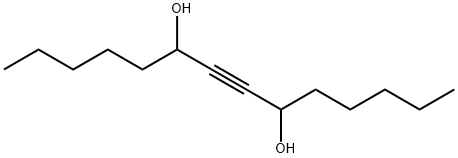 7-TETRADECYN-6,9-DIOL Structure