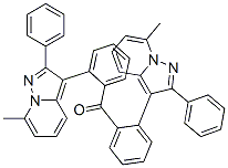 (7-Methyl-2-phenylpyrazolo[1,5-a]pyridin-3-yl)phenyl ketone Structure