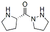 Pyrazolidine, 1-(2-pyrrolidinylcarbonyl)-, (S)- (9CI) Structure