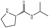 2-Pyrrolidinecarboxamide,N-(1-methylethyl)-,(2S)-(9CI) Structure