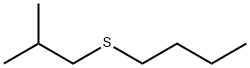 Butylisobutylsulfide Structure