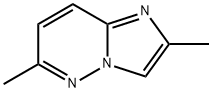 2,6-DIMETHYLIMIDAZO[1,2-B]PYRIDAZINE Structure