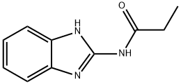 Propanamide, N-1H-benzimidazol-2-yl- (9CI) Structure