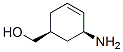 3-Cyclohexene-1-methanol,5-amino-,cis-(9CI) Structure