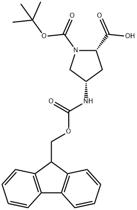 174148-03-9 N-Boc-cis-4-Fmoc-Amino-L-proline