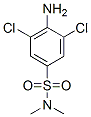 4-amino-3,5-dichloro-N,N-dimethylbenzenesulphonamide Structure