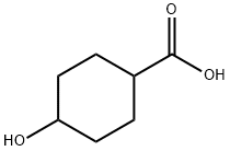 4-Hydroxycyclohexanecarboxylic acid Structure