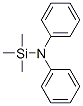 Silanamine, 1,1,1-trimethyl-N,N-diphenyl- 구조식 이미지
