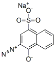 1-히드록시-4-술포나토나프탈렌-2-디아조늄,나트륨염 구조식 이미지