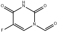 1(2H)-Pyrimidinecarboxaldehyde, 5-fluoro-3,4-dihydro-2,4-dioxo- (9CI) Structure