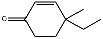 2-Cyclohexen-1-one, 4-ethyl-4-methyl- Structure