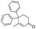 3-Methyl-4,4-diphenyl-2-cyclohexen-1-one Structure