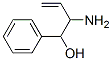 Benzenemethanol,  -alpha--(1-amino-2-propenyl)-  (9CI) Structure