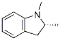 1H-Indole,2,3-dihydro-1,2-dimethyl-,(2R)-(9CI) 구조식 이미지