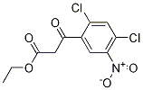 Ethyl 3-(2,4-dichloro-5-nitrophenyl)-3-oxopropanoate Structure