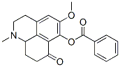 7H-벤조[데]퀴놀린-7-온,1,2,3,8,9,9a-헥사하이드로-6-하이드록시-5-메톡시-1-메틸-,벤조에이트(에스테르)(8CI) 구조식 이미지