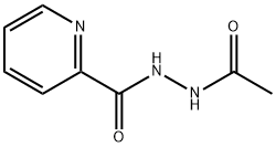 1-아세틸-2-피콜리노일하이드라진 구조식 이미지