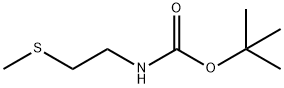 Carbamic acid, [2-(methylthio)ethyl]-, 1,1-dimethylethyl ester (9CI) Structure