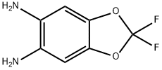 2,2-DIFLUORO-BENZO[1,3]DIOXOLE-5,6-DIAMINE 구조식 이미지