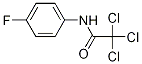 AcetaMide, 2,2,2-trichloro-N-(4-fluorophenyl)- Structure