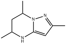 2,5,7-TriMethyl-4,5,6,7-tetrahydropyrazolo[1,5-a]pyriMidine 구조식 이미지