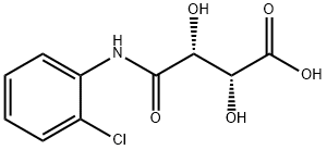 (2R,3R)-3-[(2-Chlorophenyl)carbamoyl]-2,3-dihydroxypropanoic acid Structure