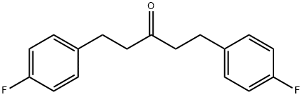 1,5-BIS-(4-FLUORO-PHENYL)-PENTAN-3-ONE Structure