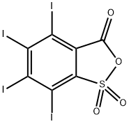 TETRAIODO-2-SULFOBENZOIC ANHYDRIDE Structure