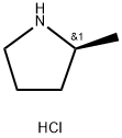 (S)-2-Methylpyrrolidine hydrochloride Structure