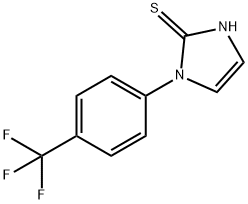1-(4-TRIFLUOROMETHYLPHENYL)IMIDAZOLINE-2-THIONE Structure