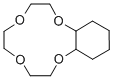 CYCLOHEXANO-12-CROWN-4, MIXTURE OF CIS AND TRANS, 93 Structure